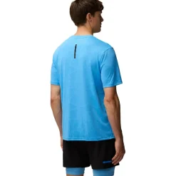 Castore Engineered Knit shirt heren cool blue black< Sportshirt