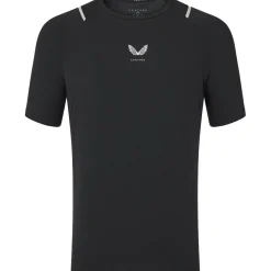 Sportshirt-Castore shirt heren black silver reflective