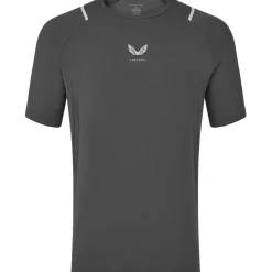 Sportshirt-Castore shirt heren gunmetal gunmetal silver