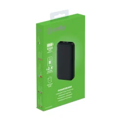 Accu's & Batterijen-Celly PBE 5000 mAh powerbank zwart