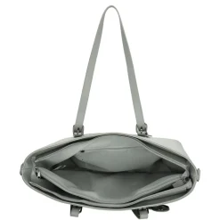 Charm London  Birmingham 15,6 inch laptop schoudertas light grey< Schoudertassen