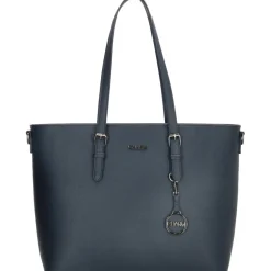 Charm London  Birmingham 15,6 inch laptop schoudertas blue< Schoudertassen