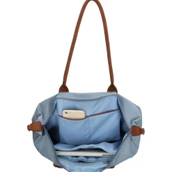 Schoudertassen-Charm London  Buckingham 15,6 inch laptop schoudertas steelblue