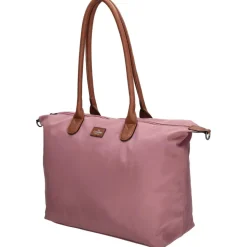 Charm London  Buckingham 15,6 inch laptop schoudertas light purple< Schoudertassen