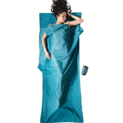 Slaapzakken-Cocoon Insect Shield TravelSheet Egyptisch katoenen laken  lakenzak laguna blue
