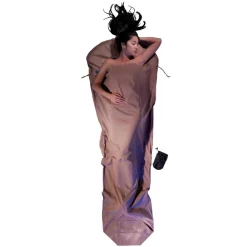 Cocoon Mummyliner Egyptisch katoenen lakenzak khaki< Slaapzakken