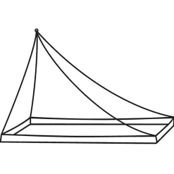 Anti Insecten-Cocoon Outdoor Single Ultralight niet geïmpregneerde klamboe