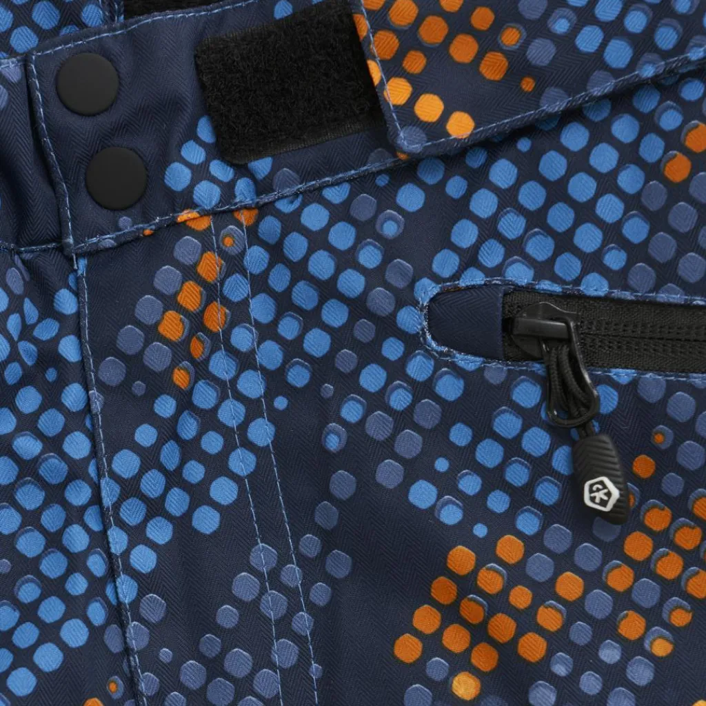 Skibroeken|Wintersport-Color Kids  skibroek junior cyaneus