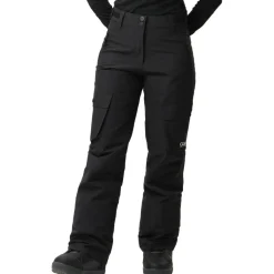 Skibroeken|Wintersport-ColourWear Cargo skibroek dames black