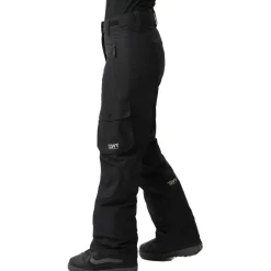 Skibroeken|Wintersport-ColourWear Cargo skibroek dames black