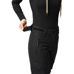 Skibroeken|Wintersport-ColourWear Cargo skibroek dames black