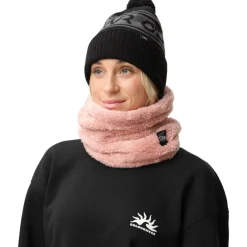 ColourWear Fluffy Tube col dark rose< Sjaals|Wintersport