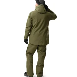 Ski Jassen|Wintersport-ColourWear Foil anorak winterjas heren dark olive
