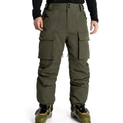ColourWear Mountain Cargo skibroek dark olive< Skibroeken|Wintersport