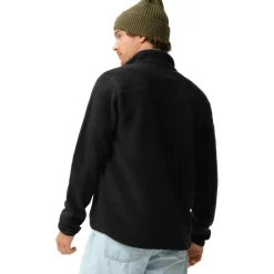 Ski Truien|Wintersport-ColourWear Snap Fleece Pile heren black