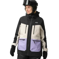 ColourWear Transfer winterjas dames black< Ski Jassen|Wintersport