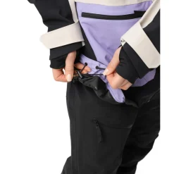 ColourWear Transfer winterjas dames black< Ski Jassen|Wintersport