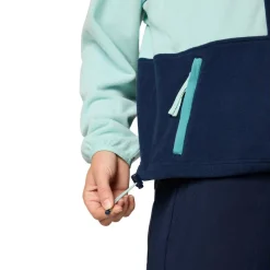 Fleece Vest-Columbia Back Bowl fleece vest dames spray collegiate navy