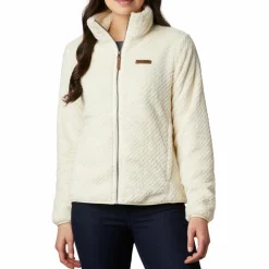 Fleece Vest-Columbia Fire Side II Sherpa fleece vest dames chalk