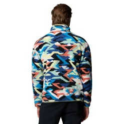 Outdoor Trui-Columbia Helvetia II Half Snap fleece sweater heren compass