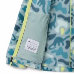 Columbia Helvetia II Sherpa Half Snap Printed sweater junior crushed blue sisters everblue< Outdoor Trui