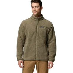 Columbia Rugged Ridge Sherpa fleece vest heren stone green< Fleece Vest