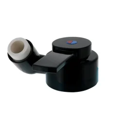 Comet Florenz douche mengkraan zwart, boorgat 33 mm< Kranen