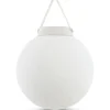 Verlichting|Verlichting Oplaadbaar-Cotton Ball Lights  Outdoor Led lamp 25 cm white