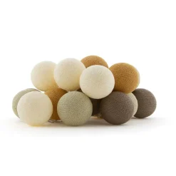 Verlichting|Verlichting 230 Volt-Cotton Ball Lights  Outdoor lichtsnoer glamping earth