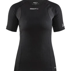 Thermokleding|Wintersport-Craft Active Extreme X RN SS thermoshirt dames black