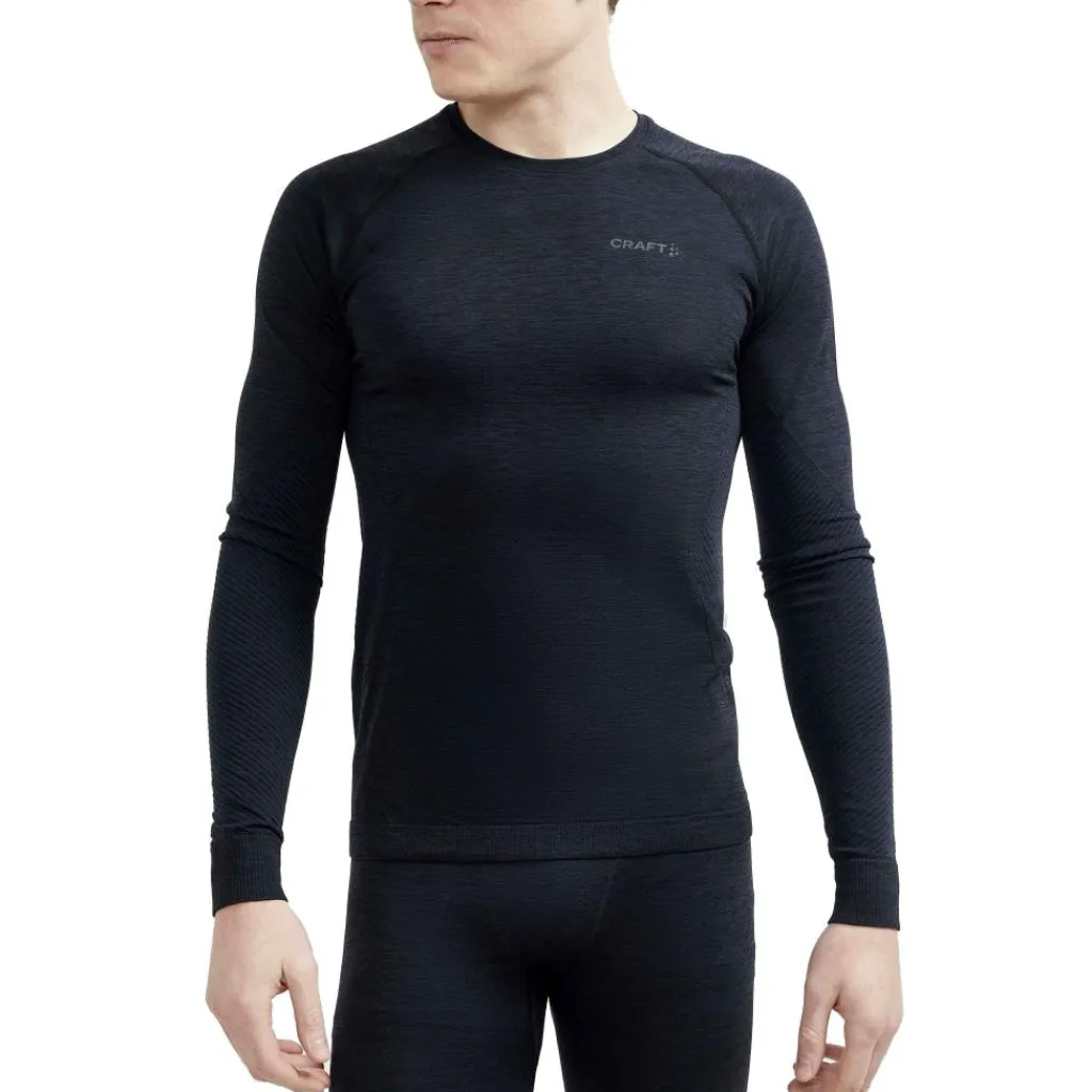 Craft Core Dry Active Comfort LS thermoshirt heren black< Thermokleding|Wintersport