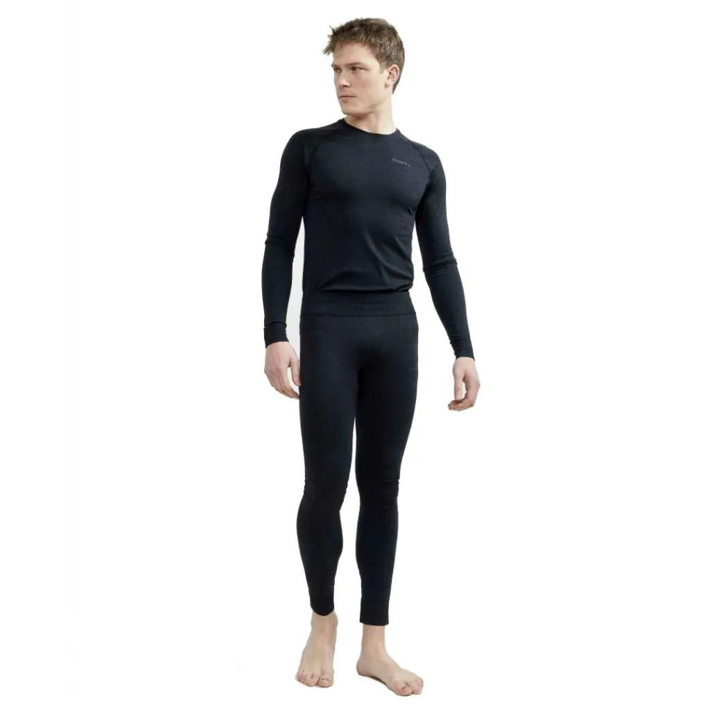 Craft Core Dry Active Comfort LS thermoshirt heren black< Thermokleding|Wintersport