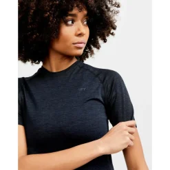 Thermokleding|Wintersport-Craft CORE Dry Active Comfort SS thermoshirt dames black