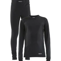 Thermokleding|Wintersport-Craft CORE Dry Baselayer thermokleding set junior black