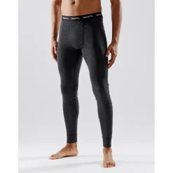 Thermokleding|Wintersport-Craft CORE Wool Merino thermobroek heren black