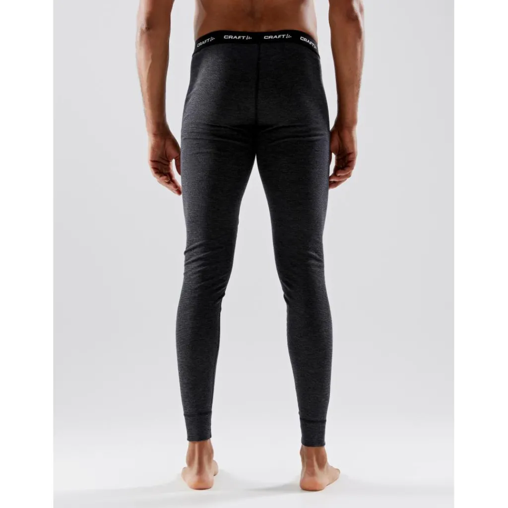 Thermokleding|Wintersport-Craft CORE Wool Merino thermobroek heren black