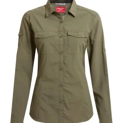Outdoor Shirt-Craghoppers NosiLife Adventure III blouse dames wild olive