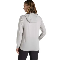 Fleece Vest-Craghoppers NosiLife Afia fleece vest dames light grey marl