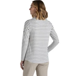 Outdoor Shirt-Craghoppers NosiLife Akona shirt dames blue navy stripe