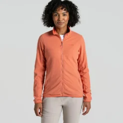 Craghoppers NosiLife Anya fleece vest dames red sandstone< Fleece Vest