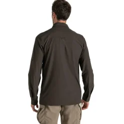 Craghoppers NosiLife Pro V overhemd heren woodland green< Outdoor Shirt