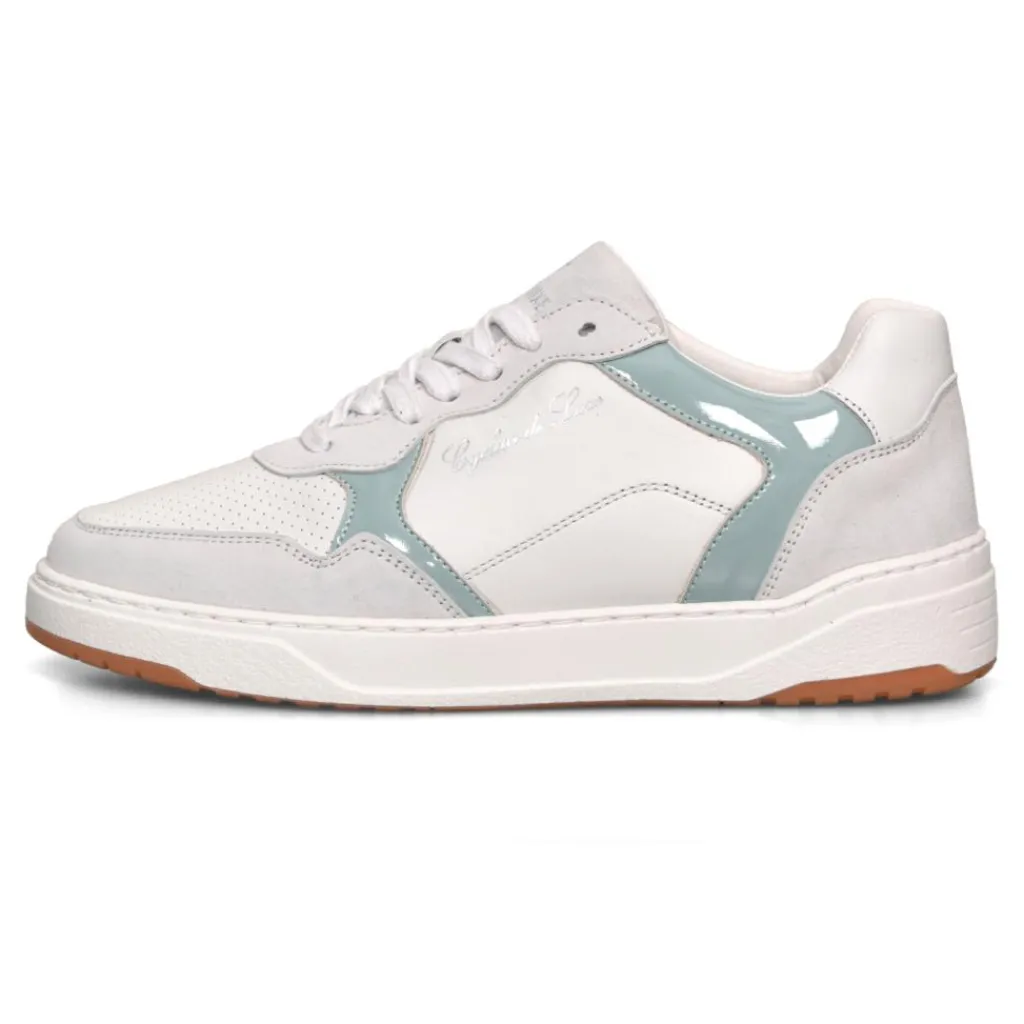 Schoenen-Cycleur De Luxe  Corncob schoenen dames white light blue