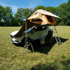 Tunneltenten|Koepeltenten-Dare to be Different Outdoor  Schuifwand green