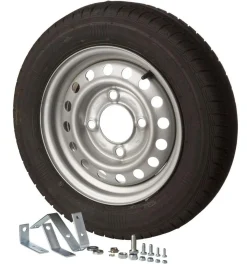 DaXara 158 reservewiel met beugel< Bagagewagens