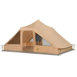 8-Persoons Tent|Tunneltenten-De Wit  Kalahari Super groepstent beige