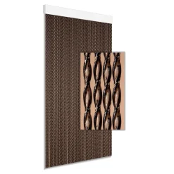 Degor Adia vliegengordijn 180 x 60 cm black< Deurgordijnen