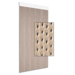 Deurgordijnen-Degor Milan vliegengordijn 180 x 60 cm black