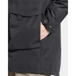 Didriksons Andreas USX Parka outdoor jack heren dark night  blue< Outdoor Jack