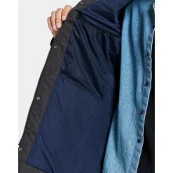 Didriksons Andreas USX Parka outdoor jack heren dark night  blue< Outdoor Jack