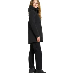 Didriksons Helle parka outdoor jack dames black< Outdoor Jack